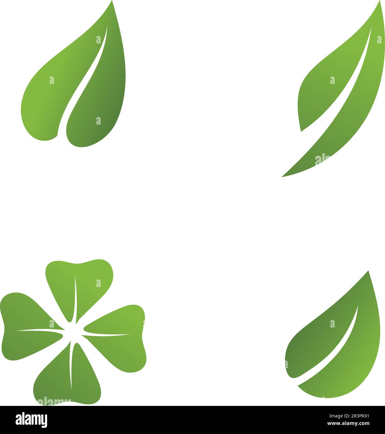Tree leaf vector logo design eco friendly concept Stock Vector Image ...