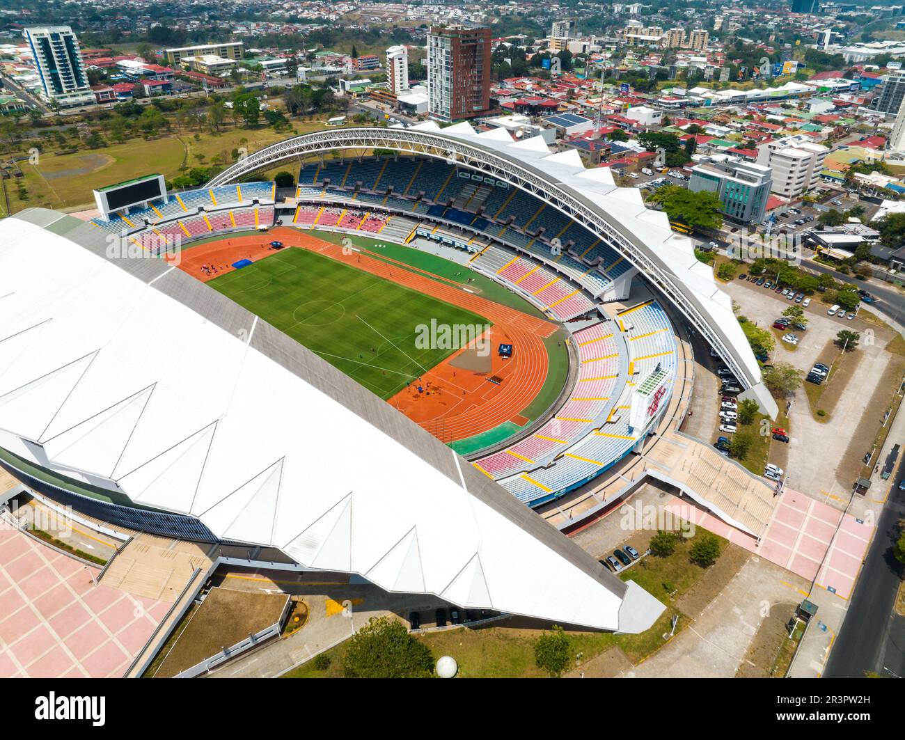 View of the National Stadium of Costa Rica Stock Photo - Alamy
