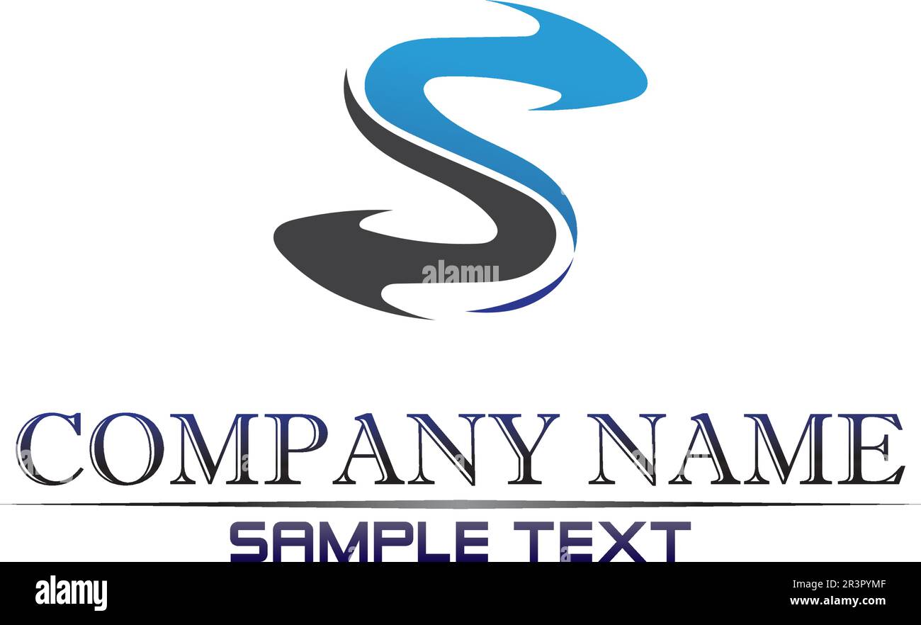 Business corporate letter S logo design vector Stock Vector Image & Art ...
