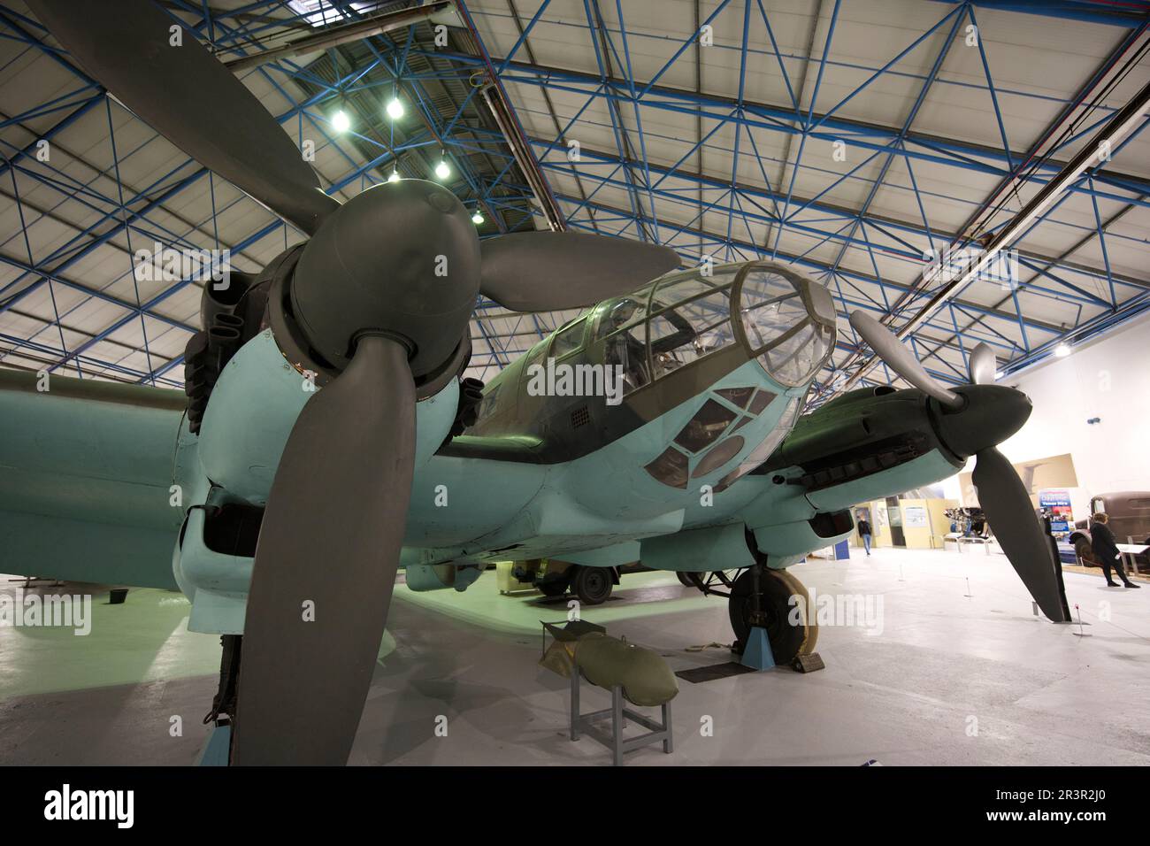 Heinkel He111H-20 bomber Stock Photo