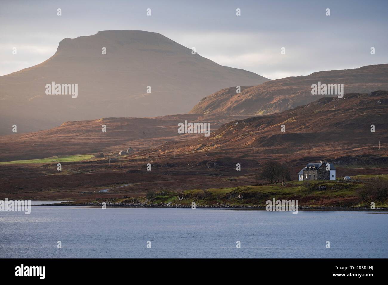 Loch Dunvegan, isla de Skye, Highlands, Escocia, Reino Unido. Stock Photo