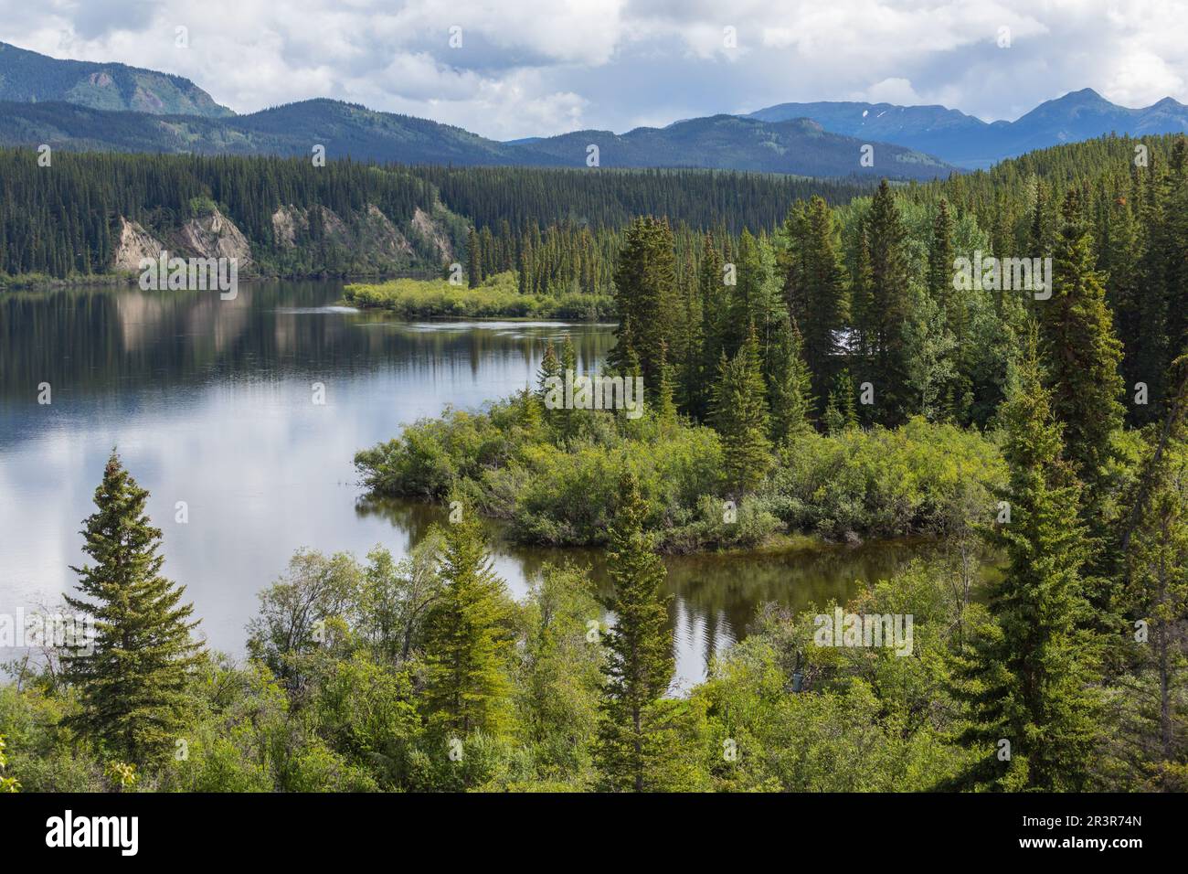 River in Canada Stock Photo - Alamy