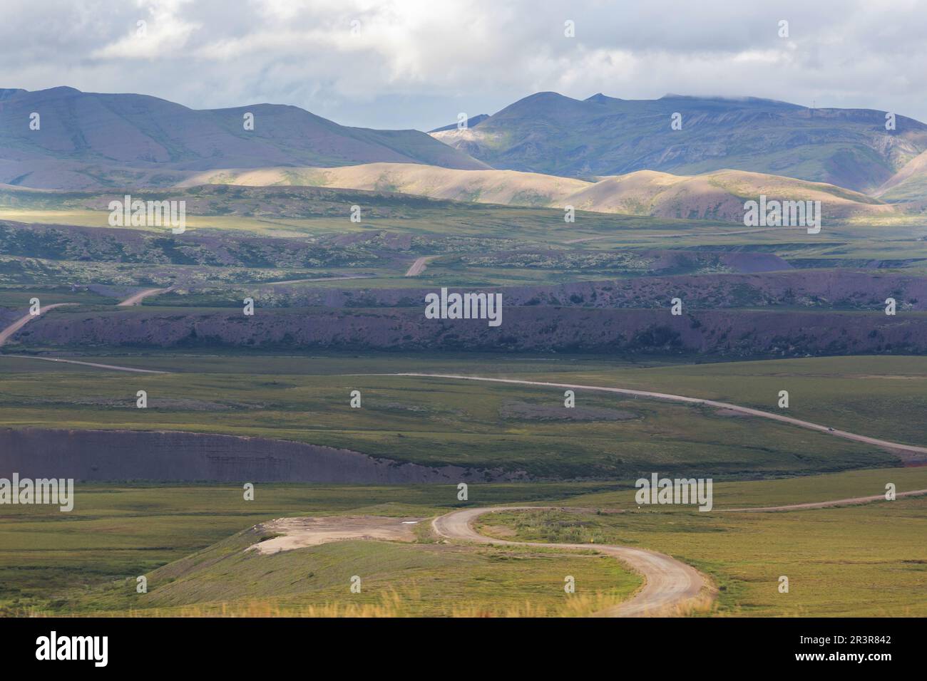Dalton highway Stock Photo