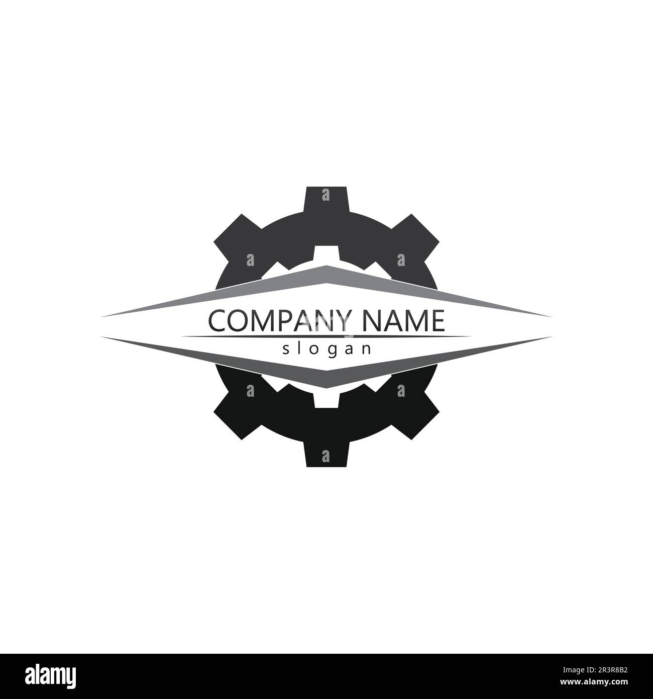 Gear Logo Template vector icon illustration design Stock Vector Image ...