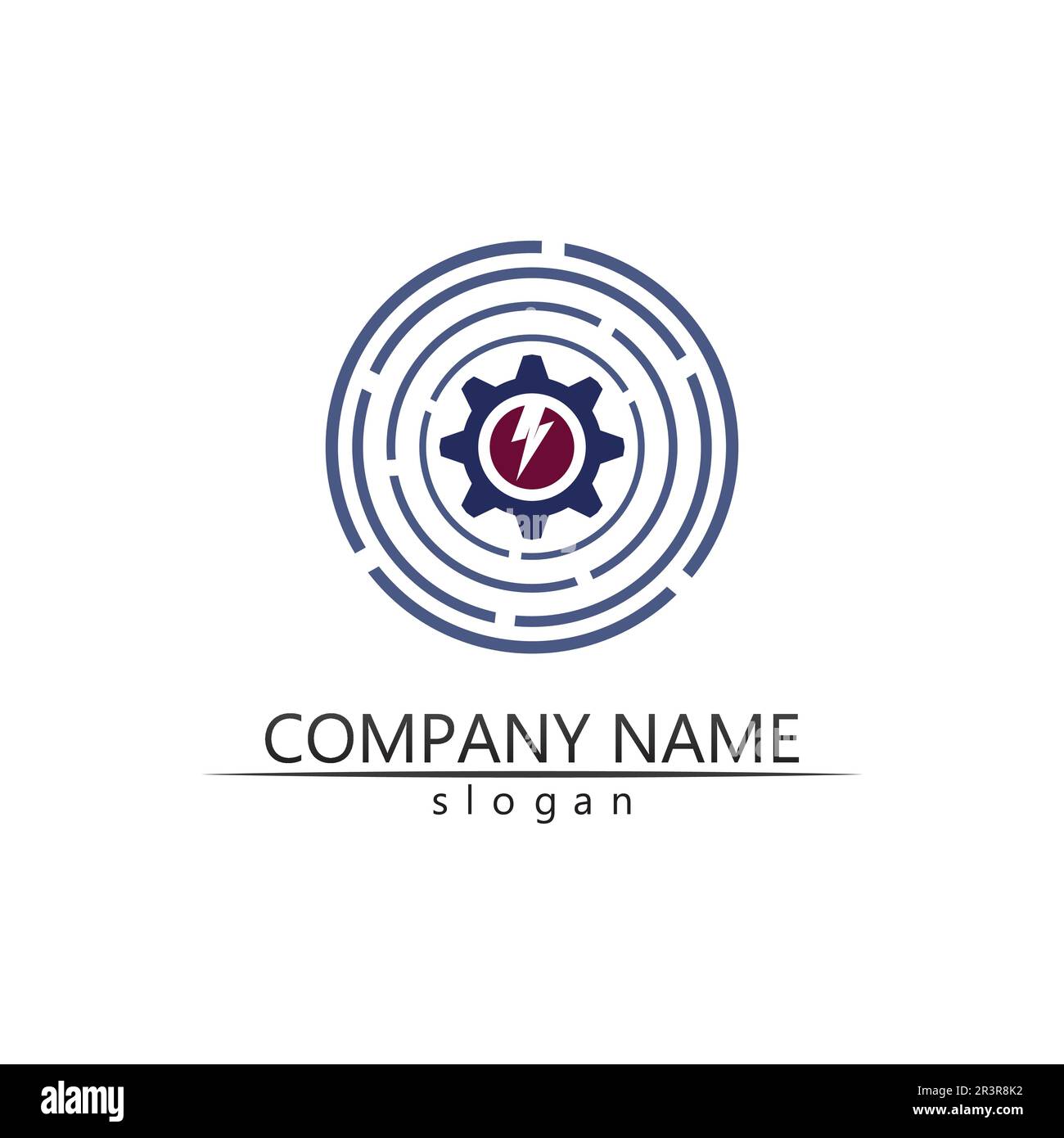 Mechanical engineering logo Stock Vector Images - Alamy