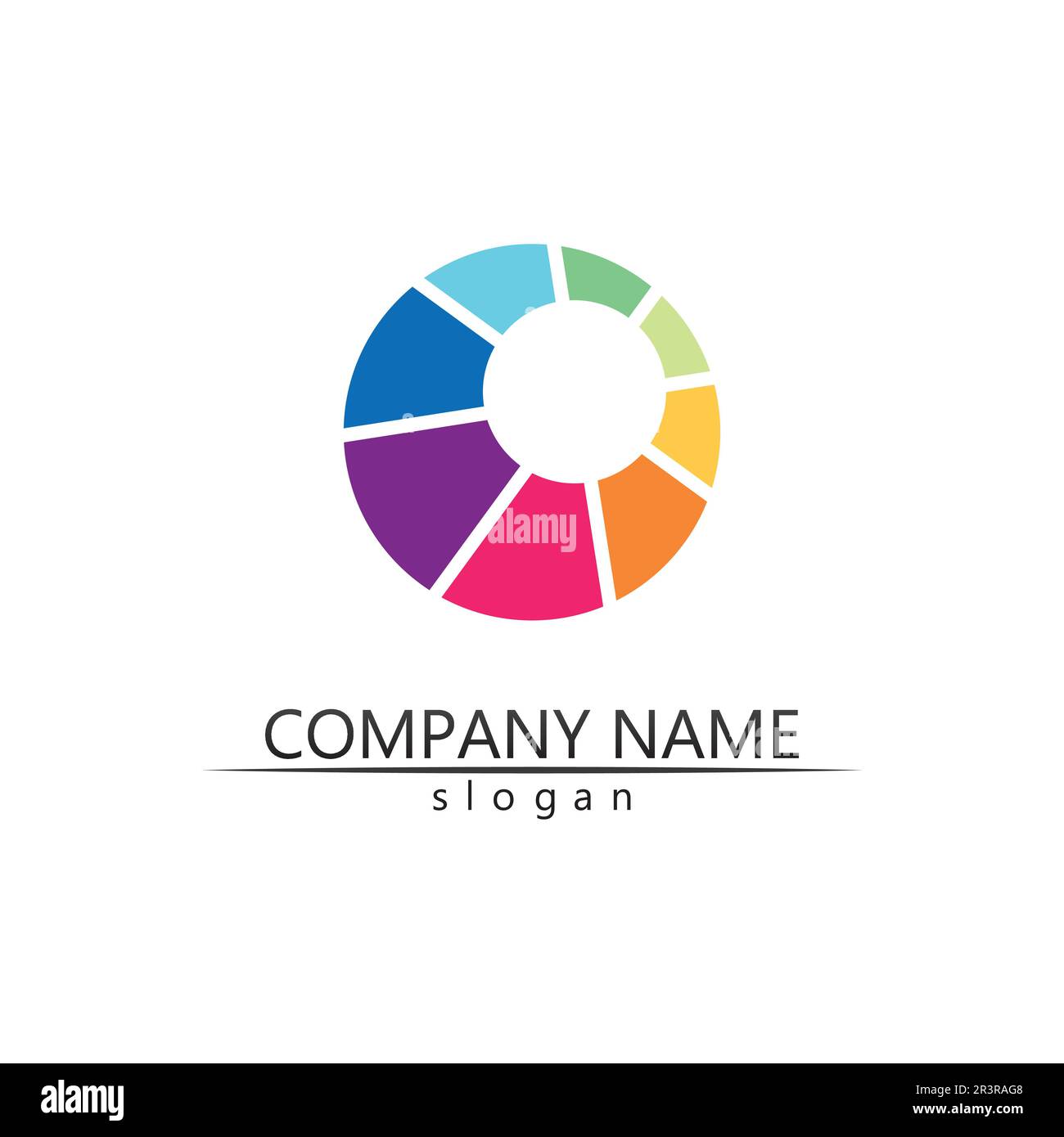 Technology circle logo and symbols Vector Stock Vector Image & Art - Alamy
