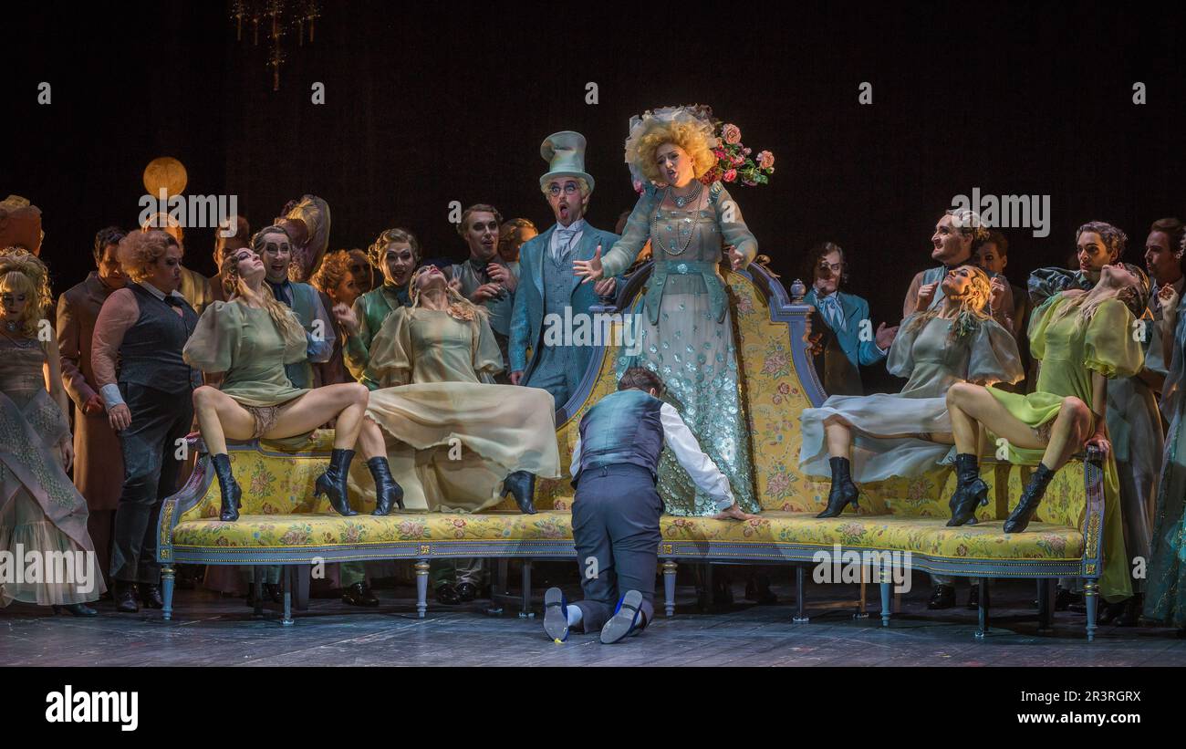 Opérabuffon in zwei Akten und vier Bildern [1858/1874] Libretto von