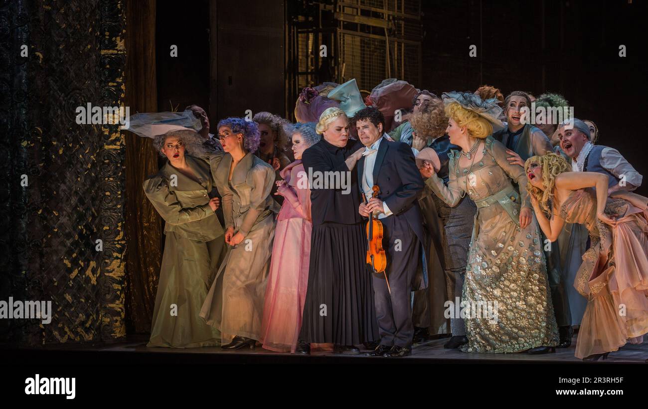 Opérabuffon in zwei Akten und vier Bildern [1858/1874] Libretto von