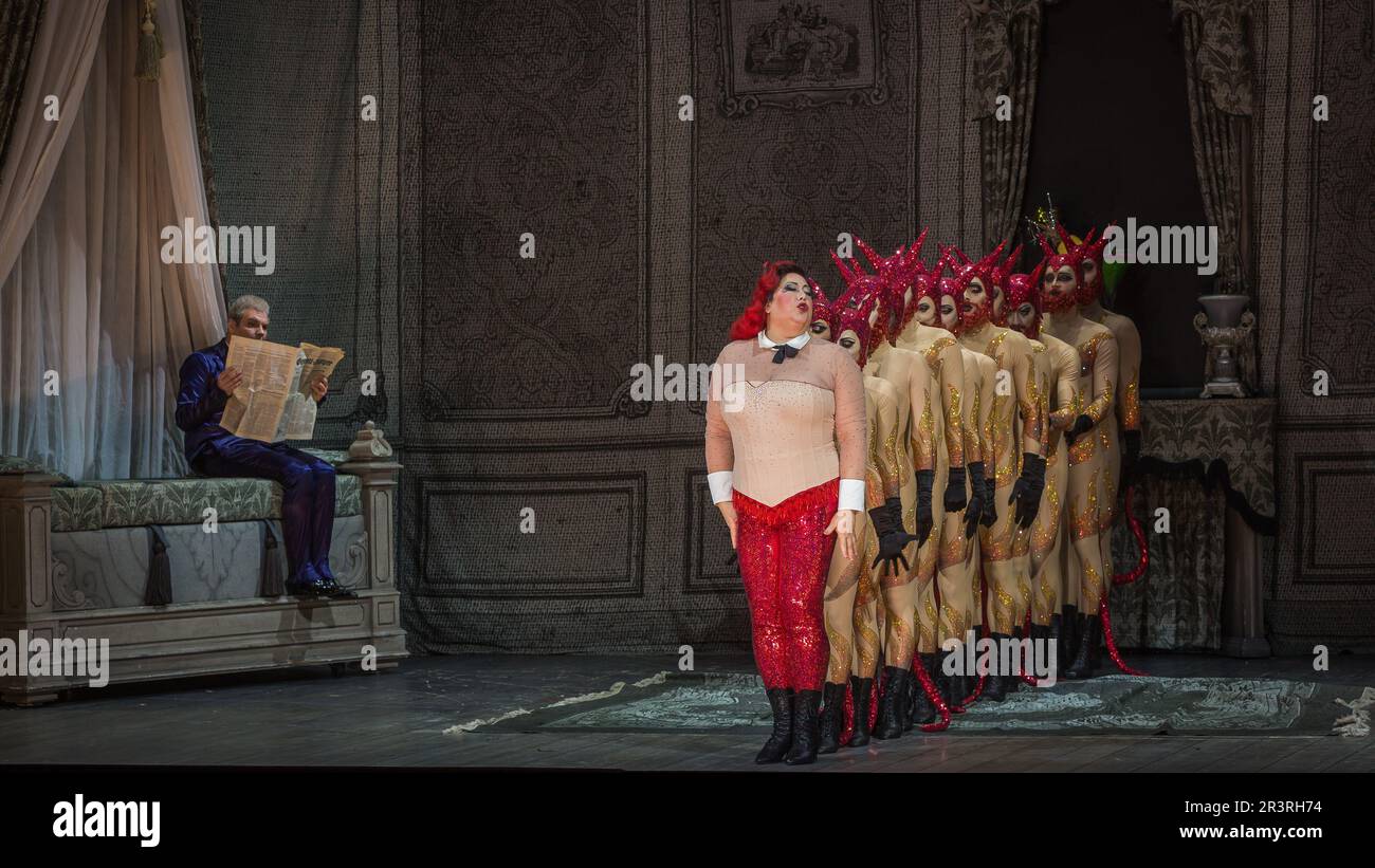 Opérabuffon in zwei Akten und vier Bildern [1858/1874] Libretto von