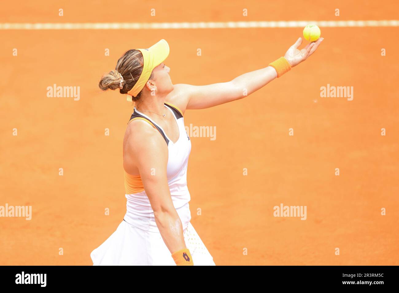 Danka Kovinic (Second Place, Montenegro). Argentina Open WTA 2022, Final Stock Photo