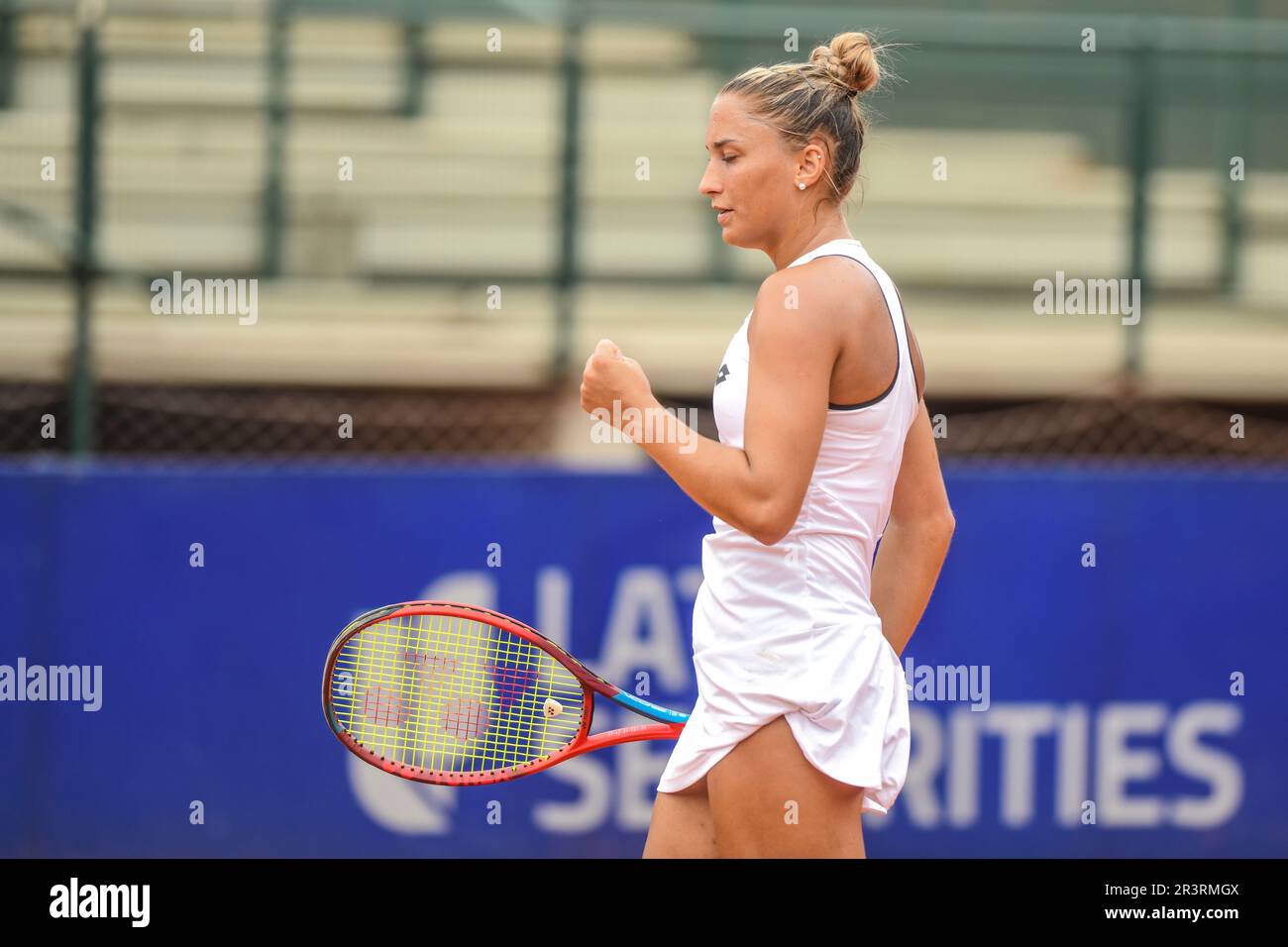 Panna Udvardy (Champion, Hungary). Argentina Open WTA 2022. Final Stock