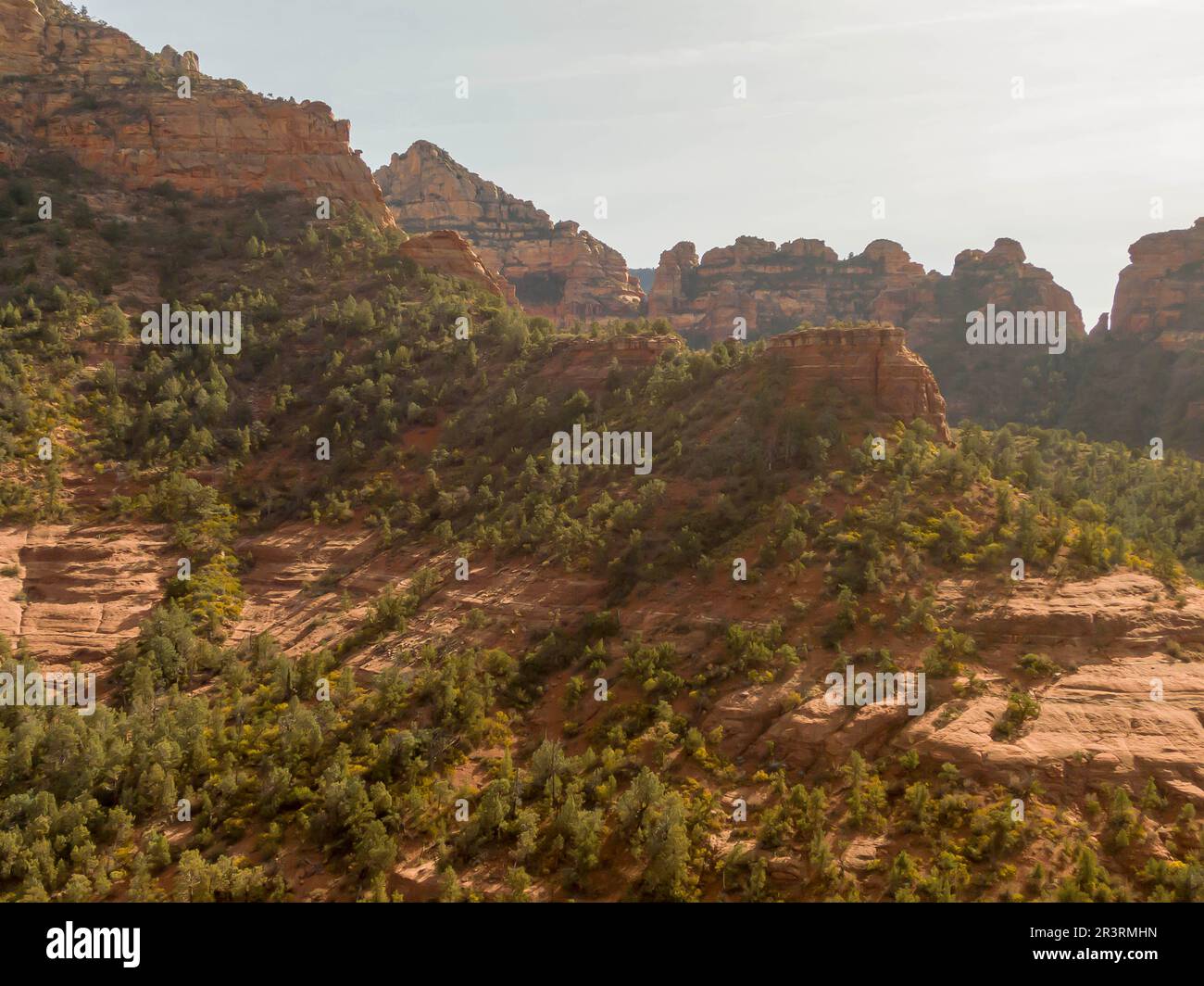 Aerial view majestic rock hi-res stock photography and images - Alamy