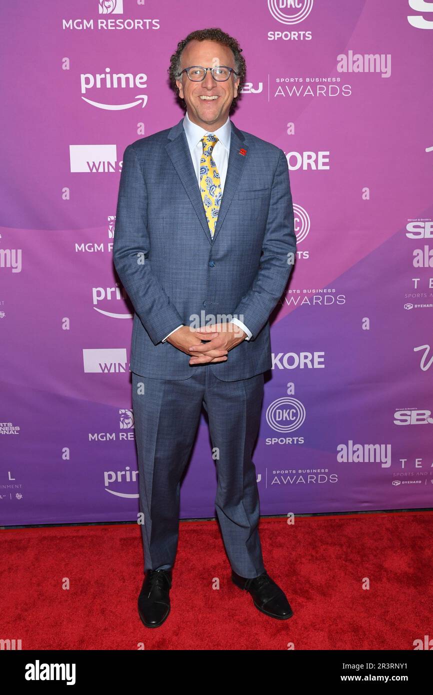 New York, USA. 24th May, 2023. Sports Business Journal Executive Editor