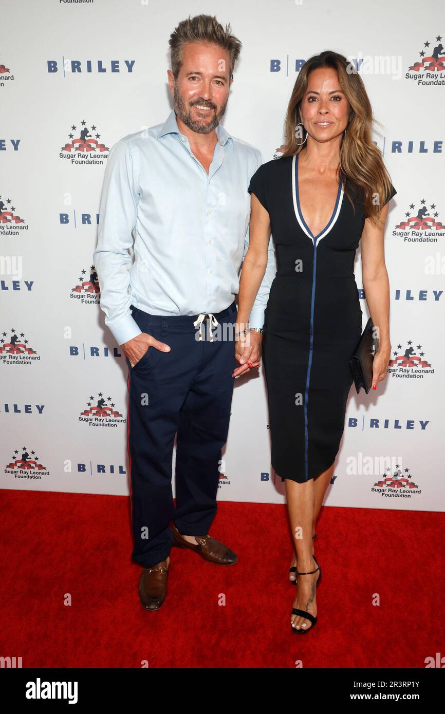 Beverly Hills, Ca. 24th May, 2023. Scott Rigsby and Brooke Burke at the ...