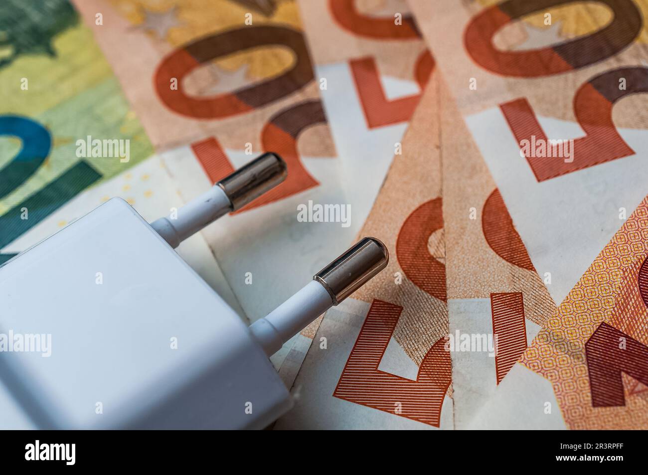 Electricity Billing Electricity Prices in Germany 2023 Stock Photo