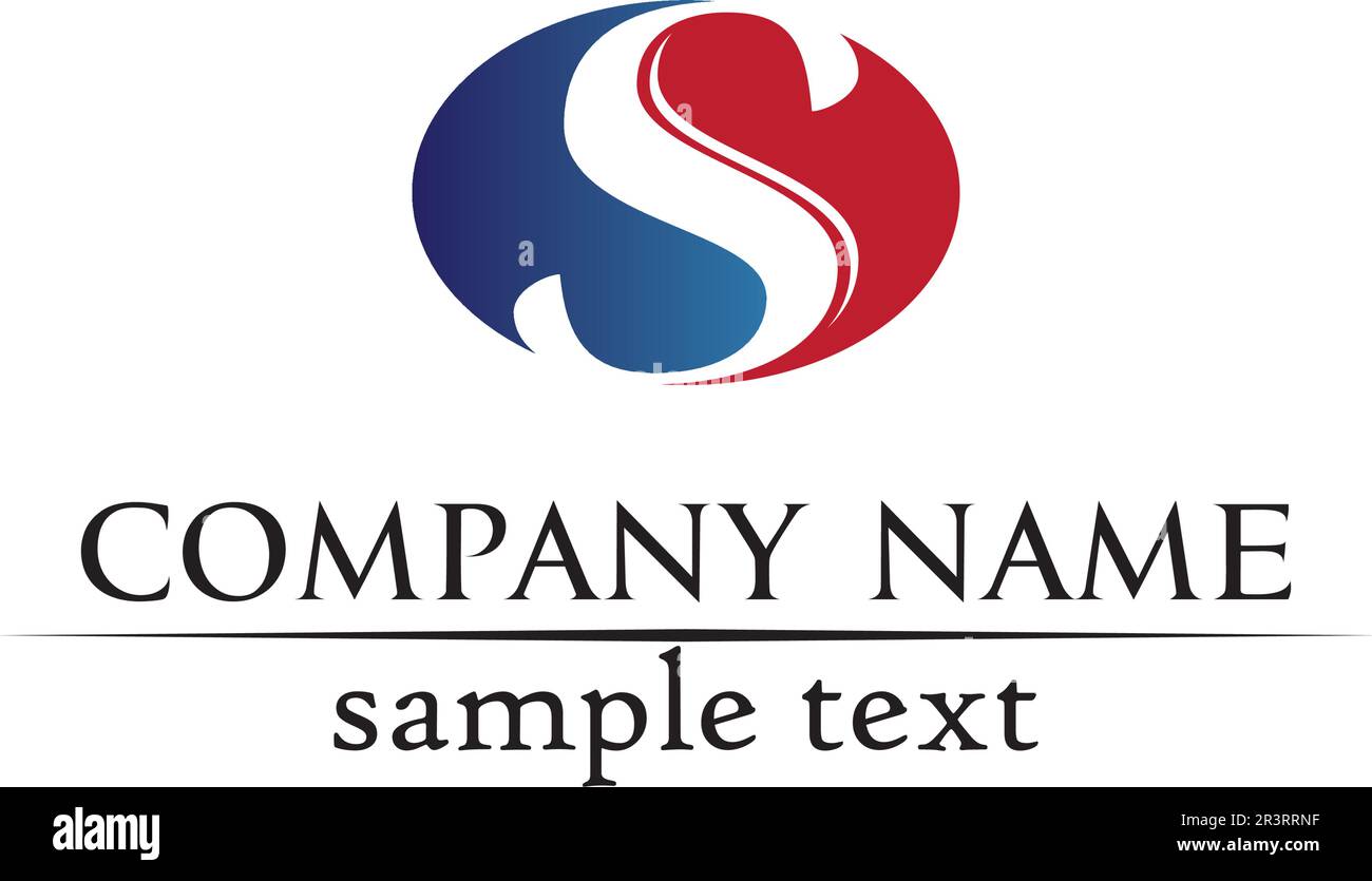 Business corporate letter S logo design vector Stock Vector Image & Art ...