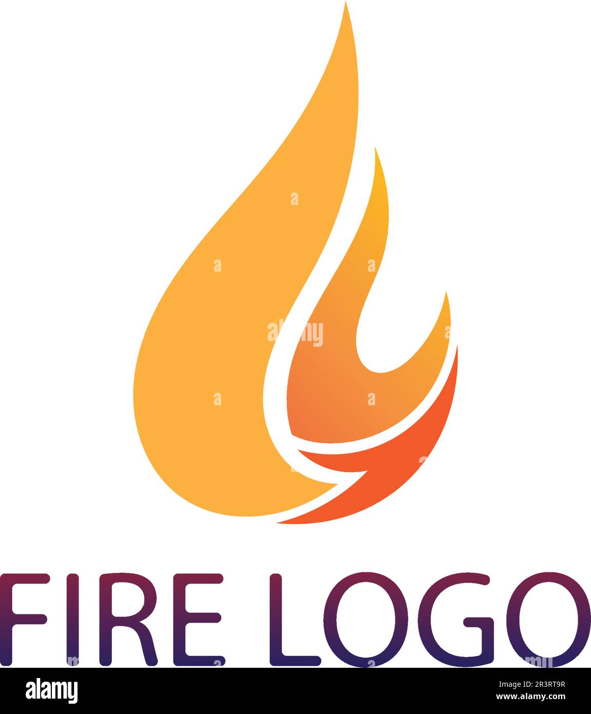 Fire flame nature logo and symbols icons template Stock Vector Image ...