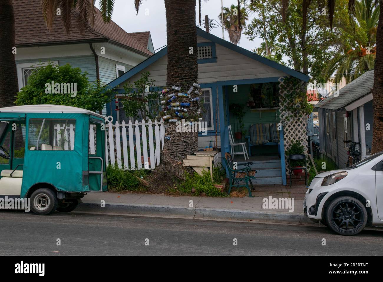 The city of Avalon is the main population center on Catalina Island, CA, USA Stock Photo Alamy