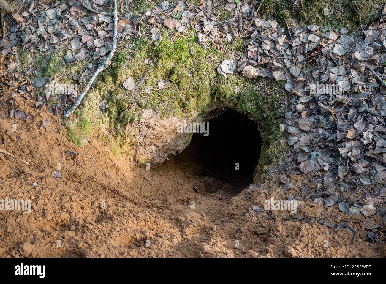 Dark hole in ground hi-res stock photography and images - Alamy