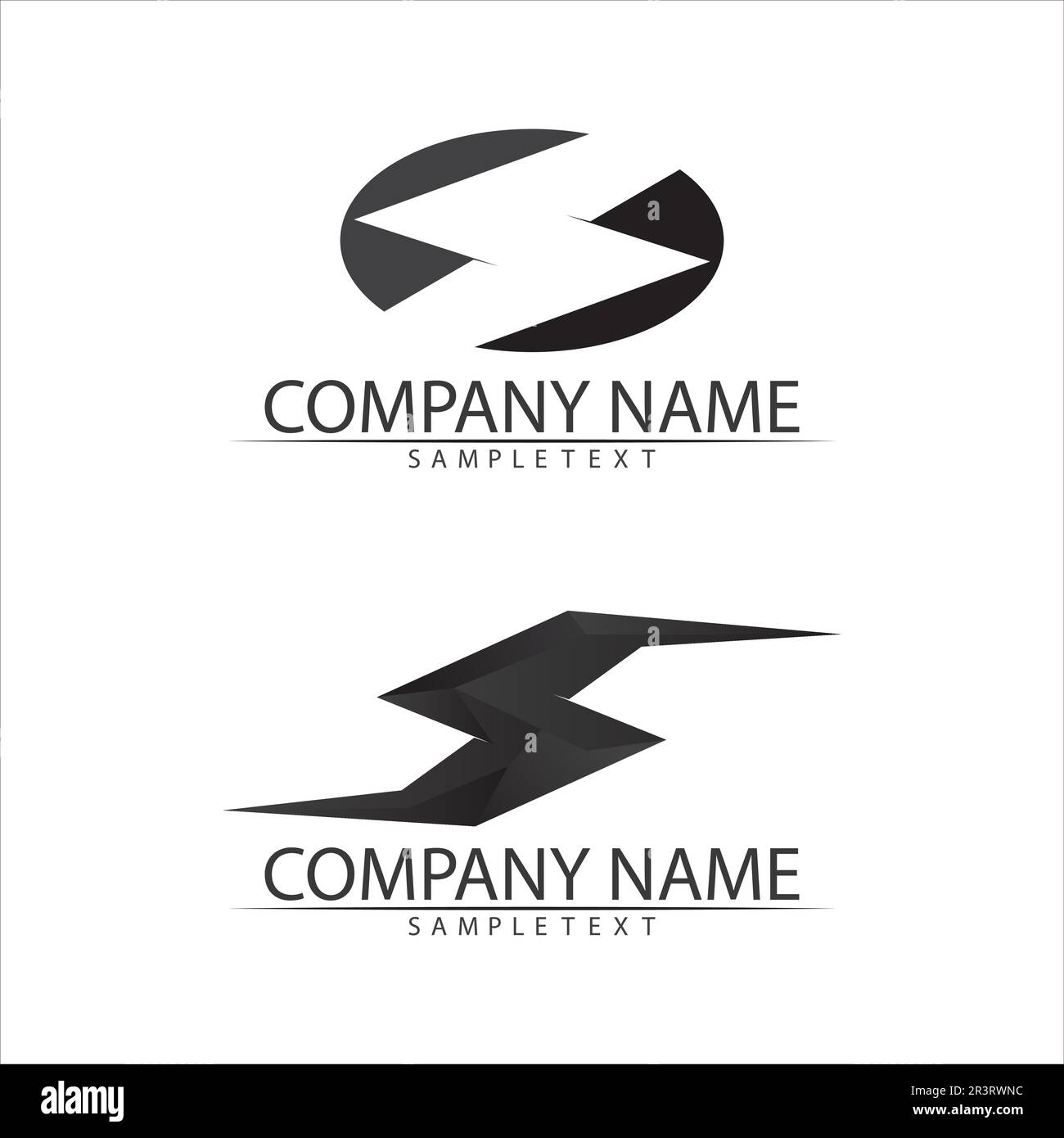 flash electric Vector lightning icon logo and symbols Stock Vector ...