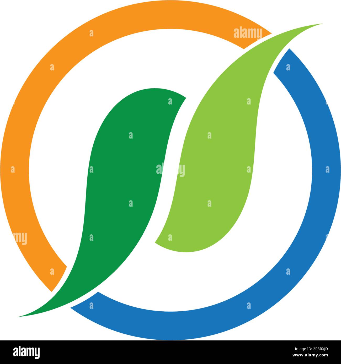 Tree leaf vector logo design eco friendly concept Stock Vector Image ...