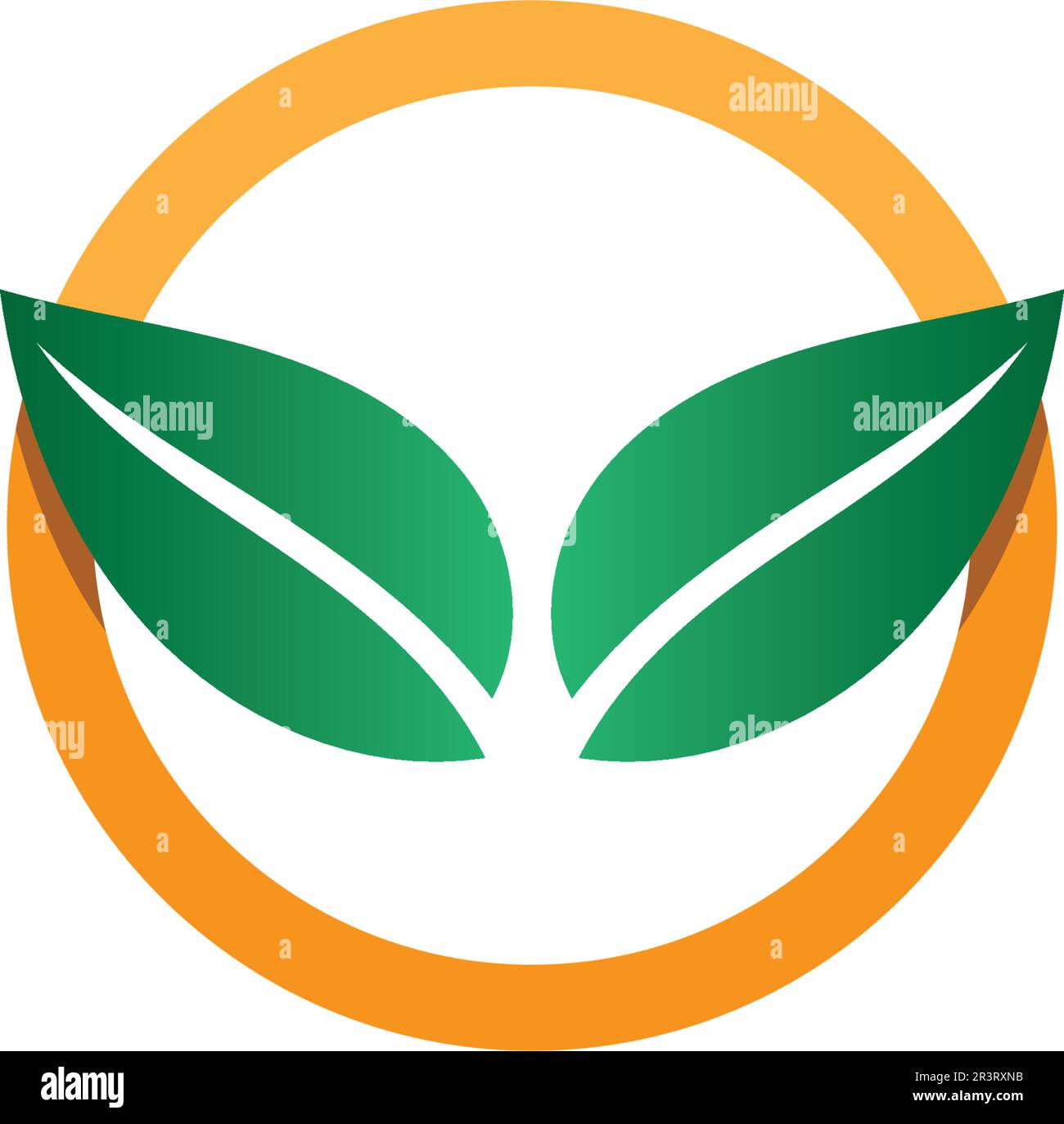 Tree leaf vector logo design eco friendly concept Stock Vector Image ...