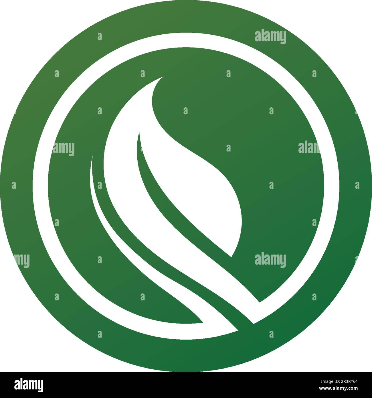 Tree leaf vector logo design eco friendly concept Stock Vector Image ...