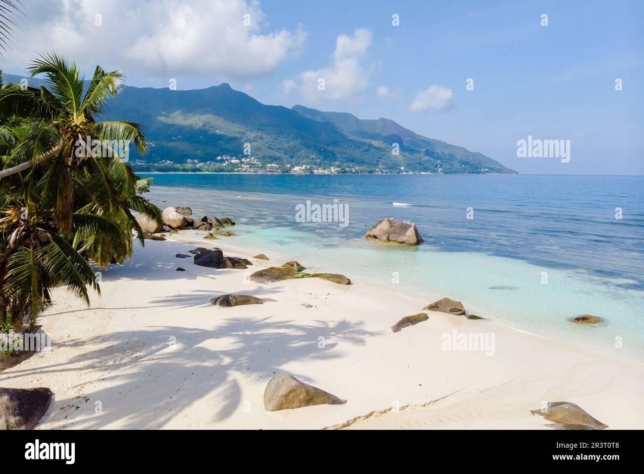 Drone travel idyllic lagoon beach hi-res stock photography and images ...