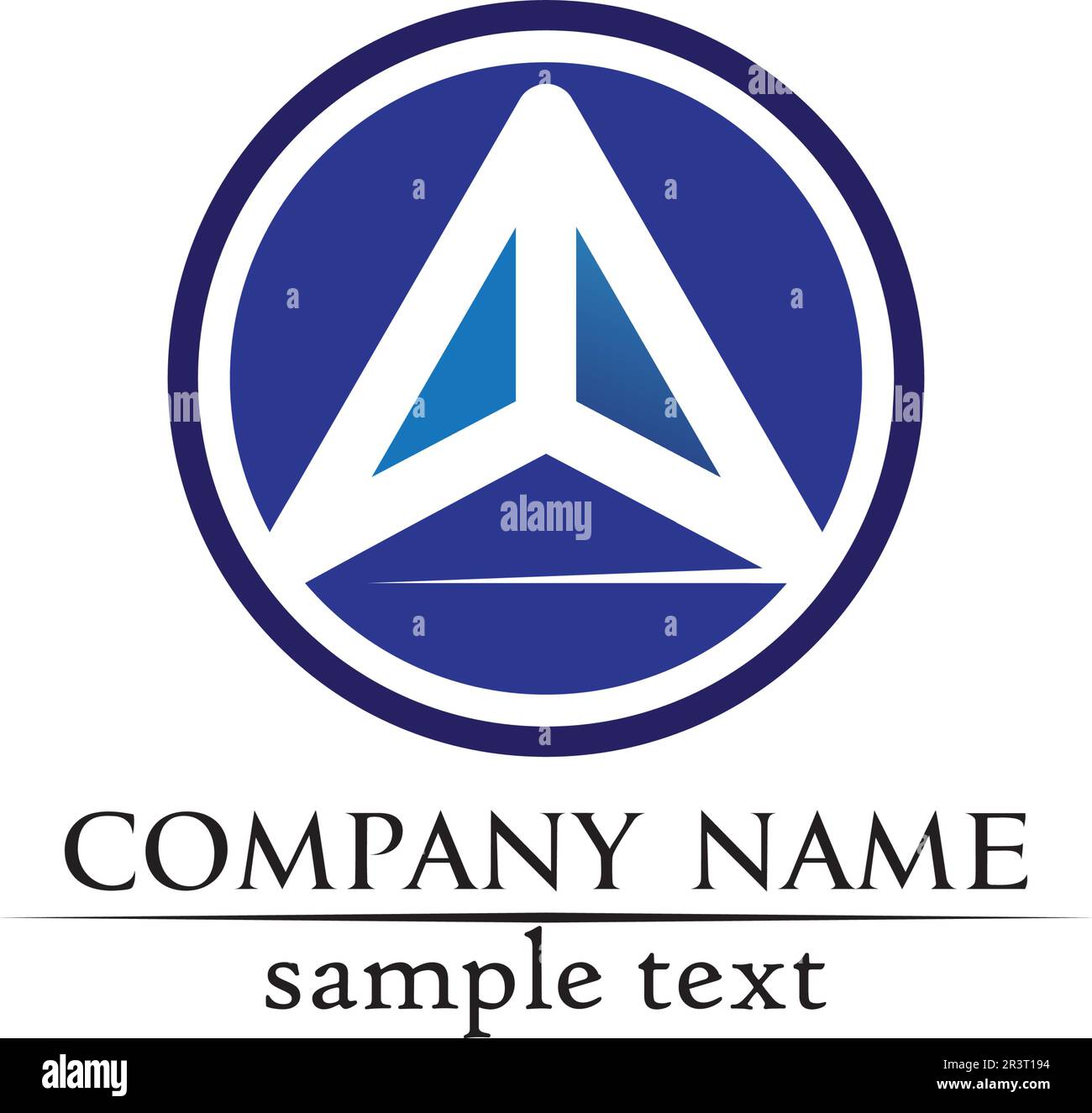 Arrows vector illustration icon Logo Template design Stock Vector