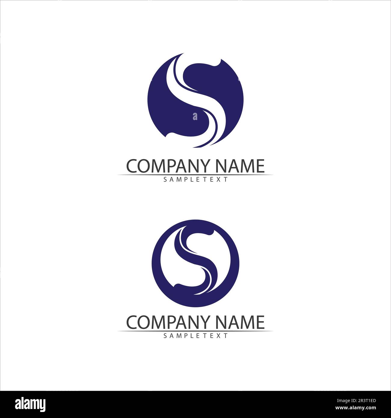 Business corporate S letter logo design vector Stock Vector Image & Art ...