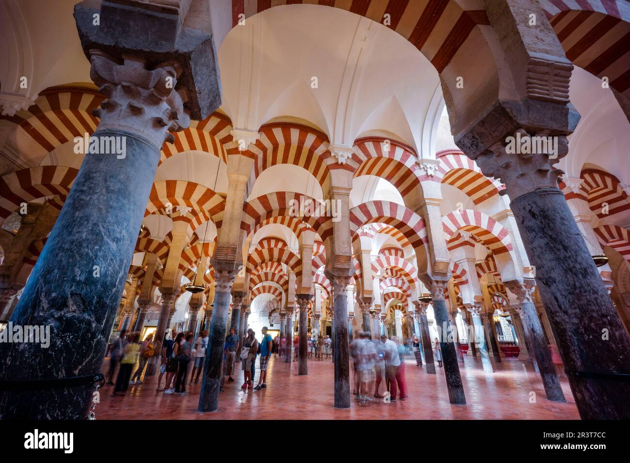 sala de las columnas, Mezquita-catedral de Córdoba, Andalucia, Spain. Stock Photo