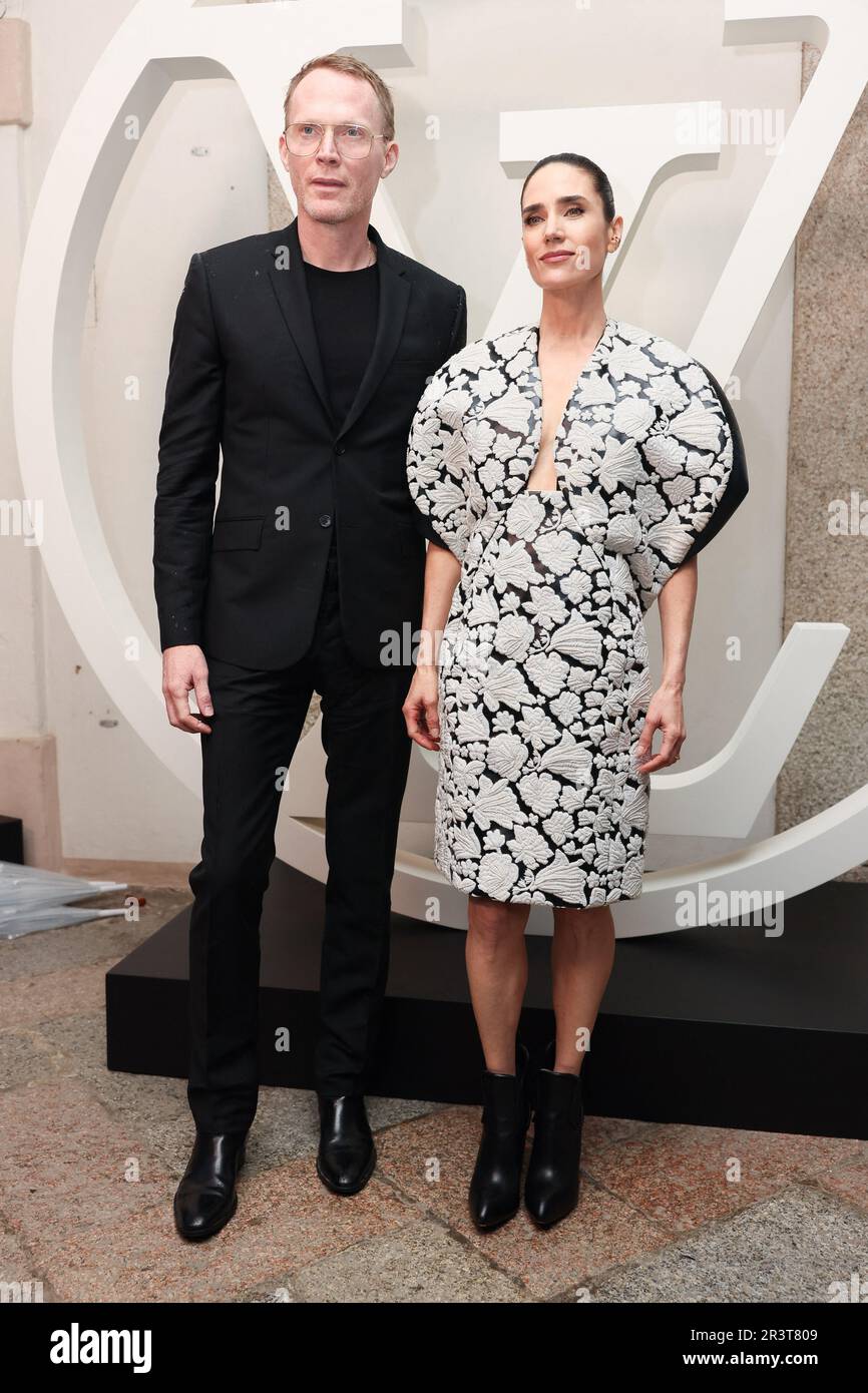 Emma Stone poses at the photocall for Louis Vuitton Cruise Collection 2024  presentation held at Palazzo Borromeo in Isola Bella, Italy on May 24,  2023. Photo by Marco Piovanotto/ABACAPRESS.COM Stock Photo - Alamy