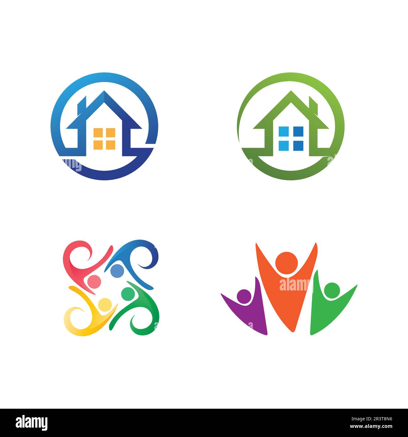 Building logo vector illustration design,Real Estate logo template ...