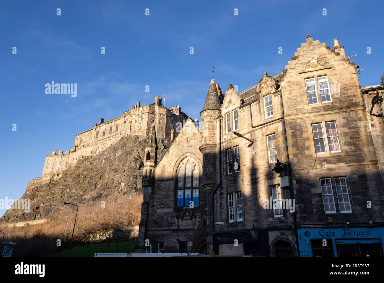 castillo de Edimburgo, siglo XII, Edimburgo, Lowlands, Escocia, Reino Unido. Stock Photo