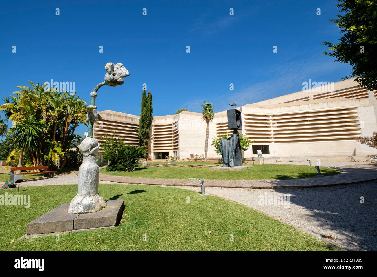 Fundació Pilar i Joan Miró , Palma, Mallorca, balearic islands, spain, europe. Stock Photo