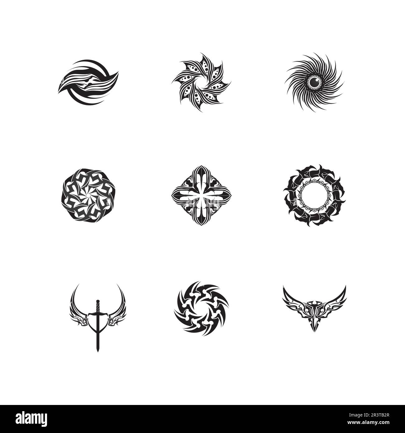 Tribal Earth Symbol tribal-earth-symbol