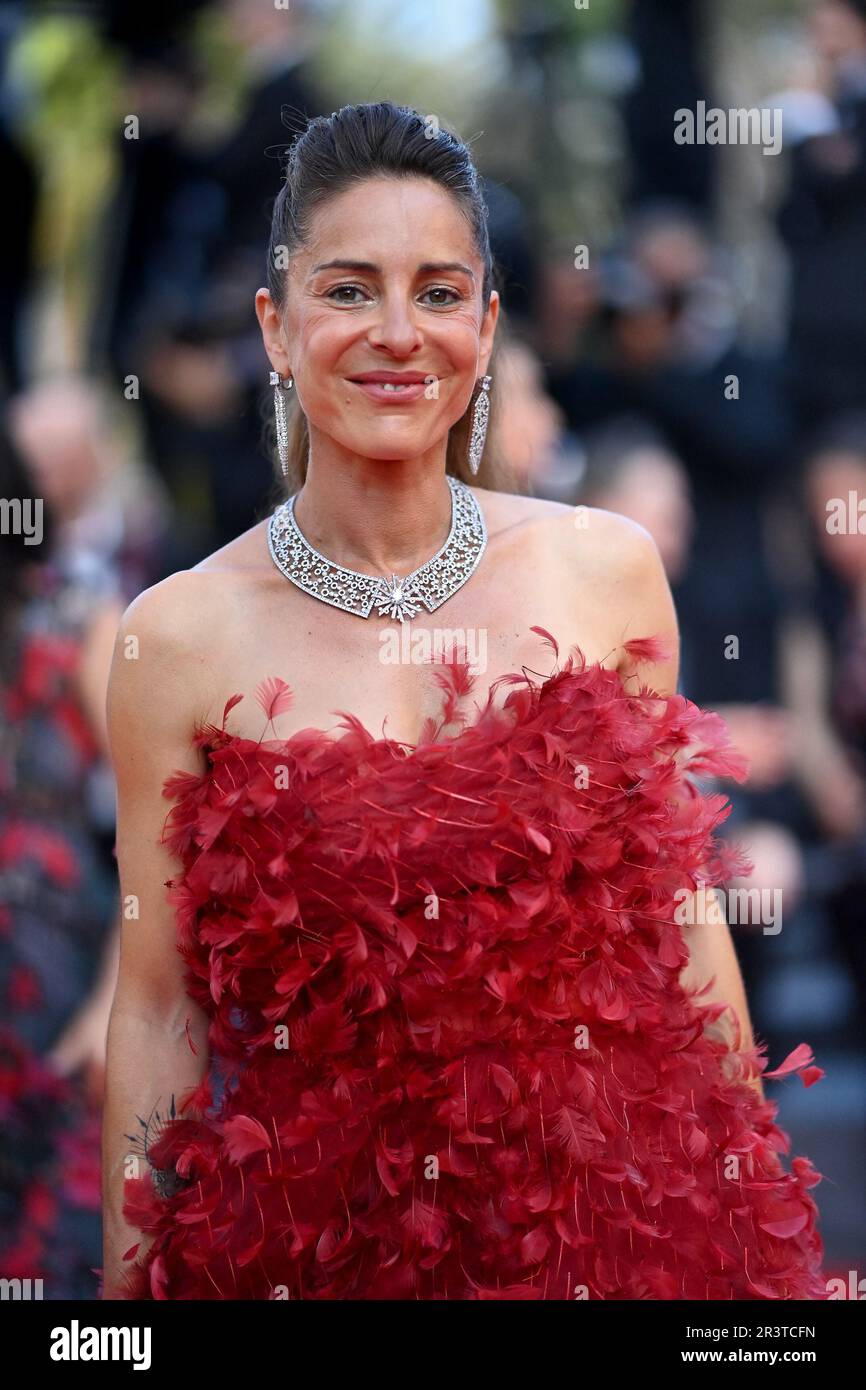 Audrey Dana at the screening of La Passion De Dodin Bouffant at the
