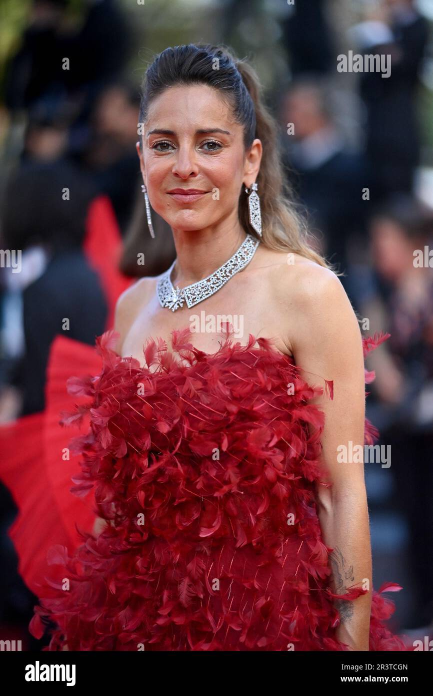 Audrey Dana at the screening of La Passion De Dodin Bouffant at the