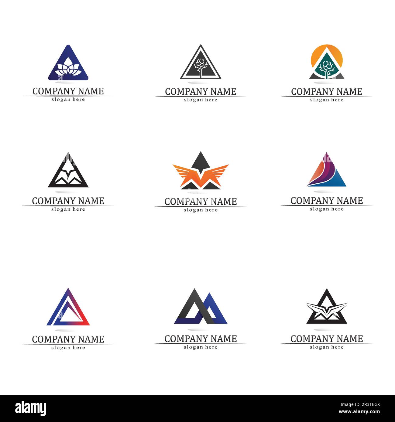 Arrow vector illustration icon Logo Template design Stock Vector