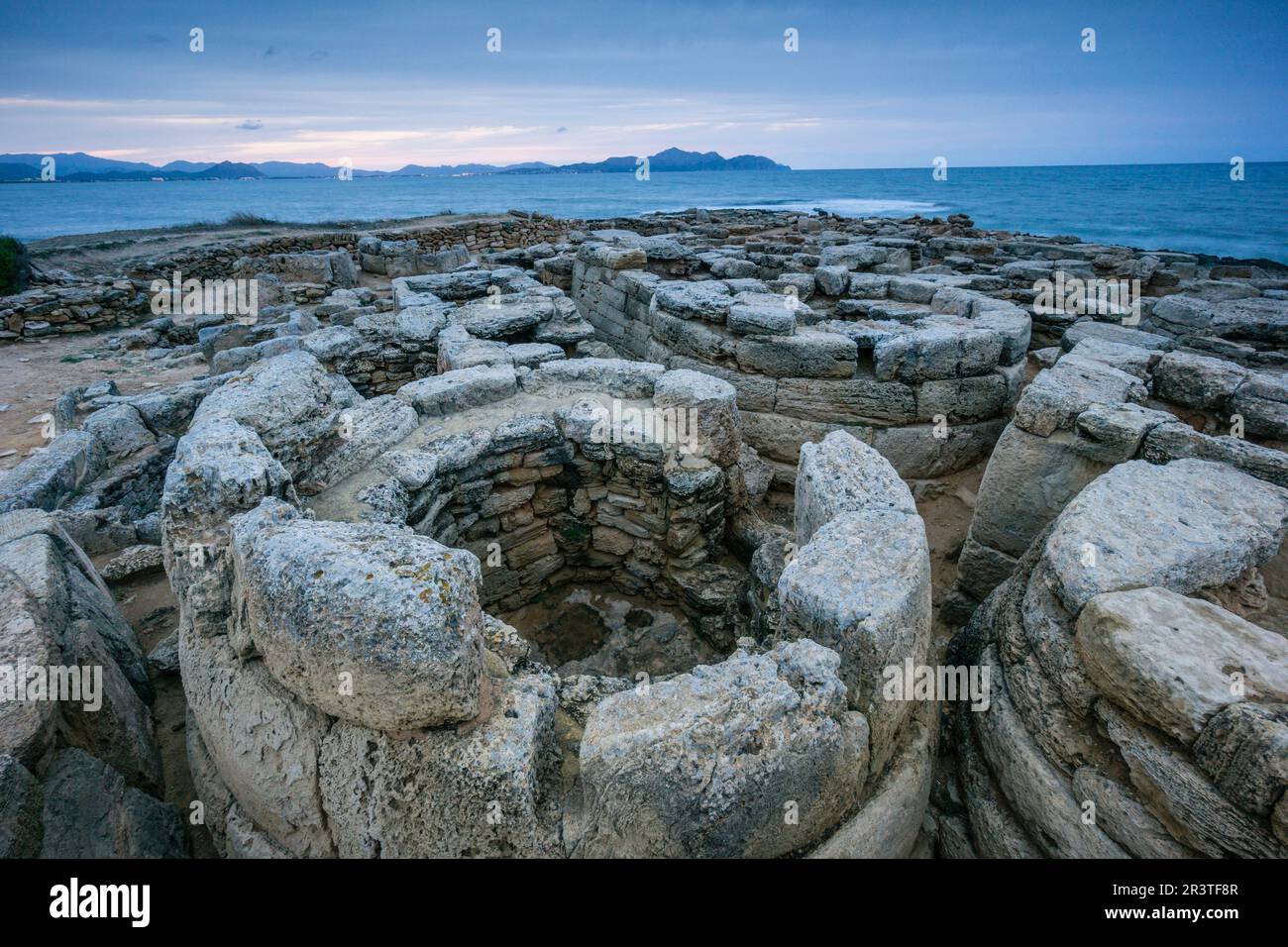 Necropolis of Son Real Stock Photo