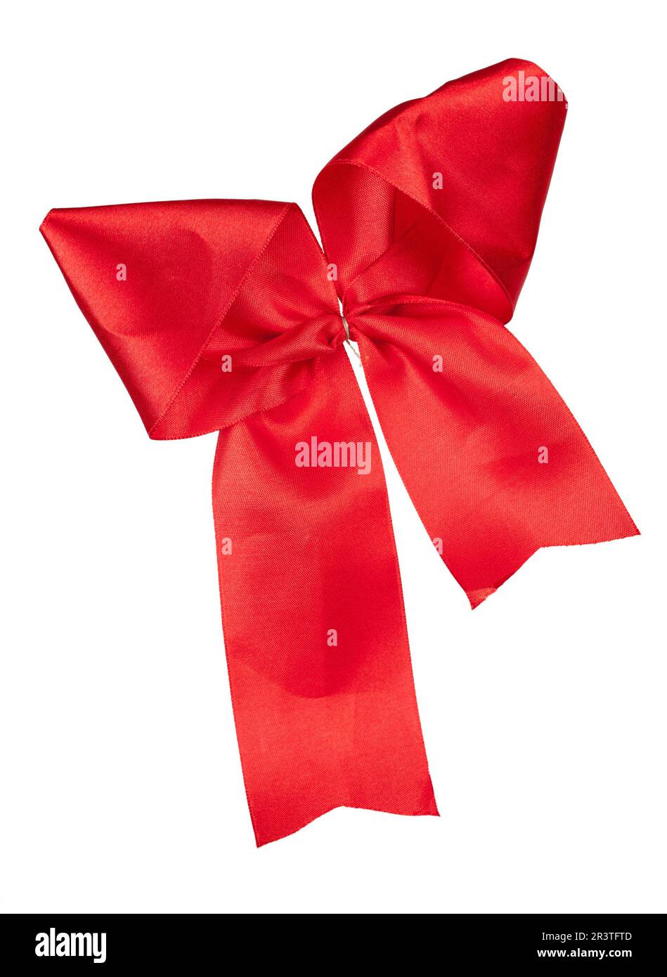 Red Satin Ribbon stock photo. Image of holiday, gift, shiny - 2223996