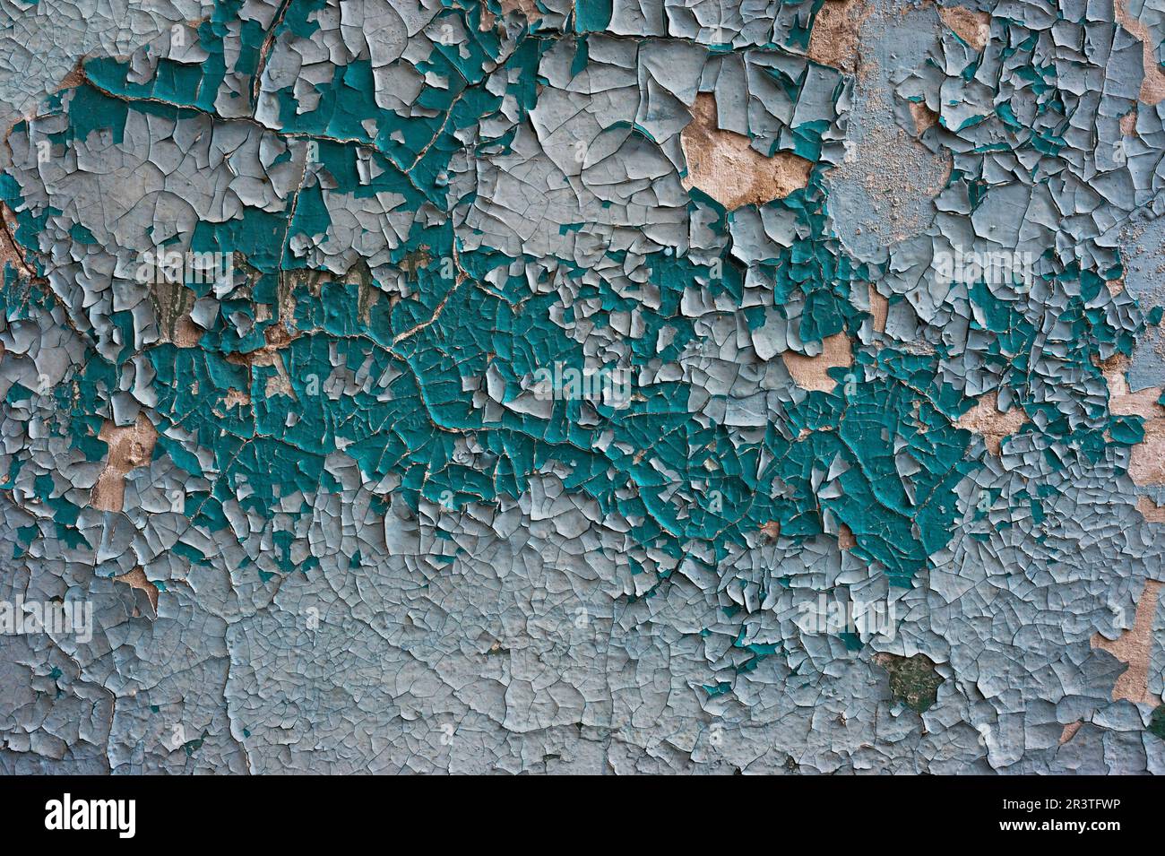 Blue cracked paint seamless texture hi-res stock photography and images ...