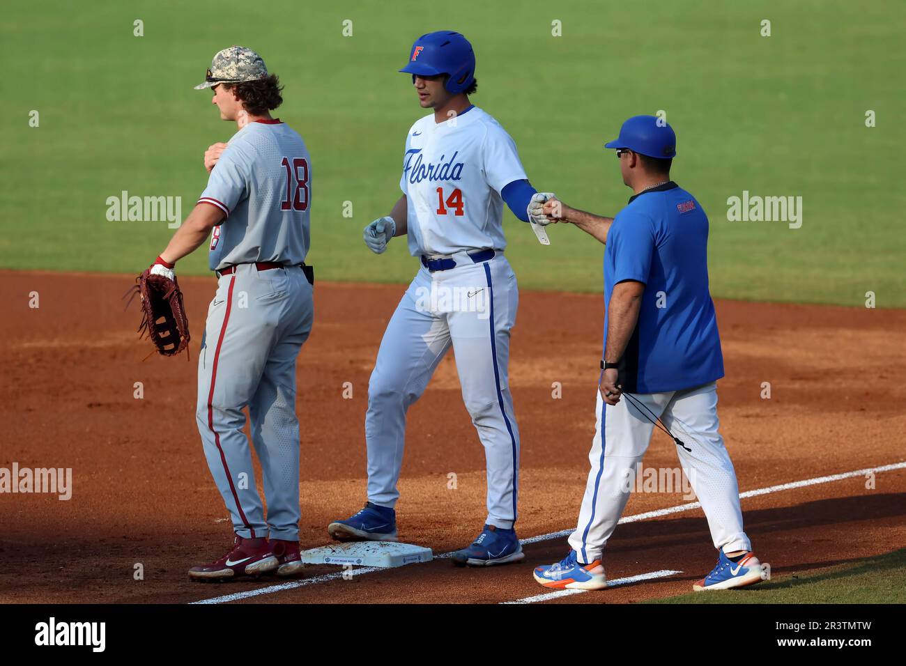 HOOVER, AL - MAY 24: Florida Gators infielder Josh Rivera (24