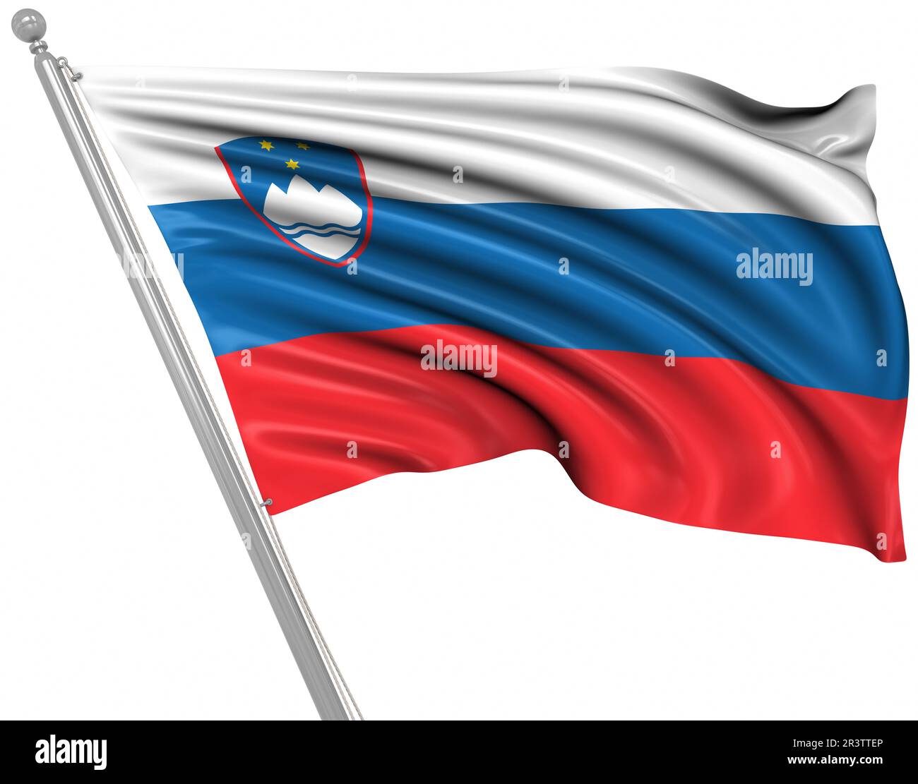 Flag of Slovenia Stock Photo - Alamy