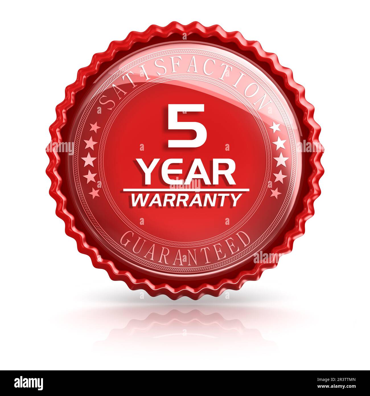 5 Year Warranty Stock Photo Alamy