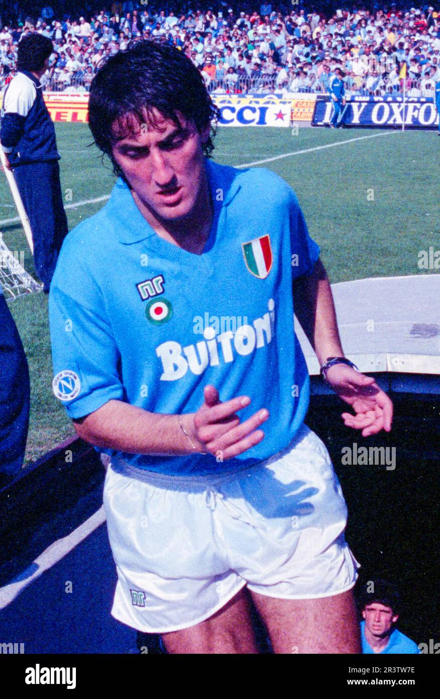 Fernando De Napoli SSC Napoli Stock Photo Alamy