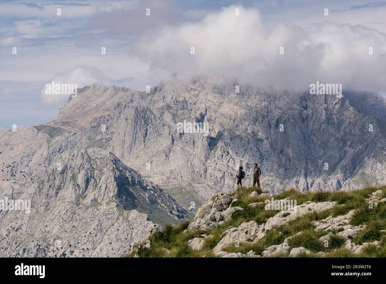 Puig de Galileu Stock Photo Alamy