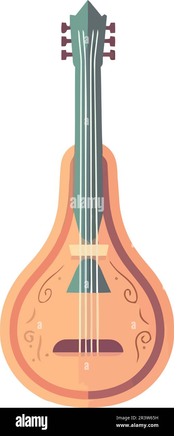 sitar musical instrument Vector Stock Vector Image & Art Alamy