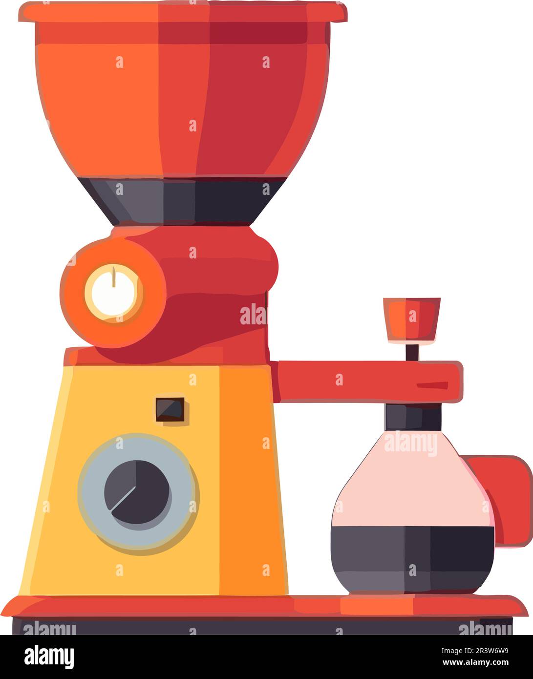 Vector illustration of antique coffee maker Stock Vector Image & Art