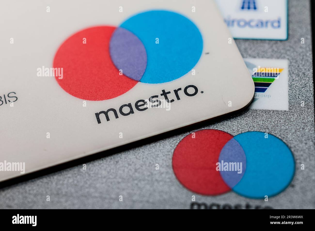 Abolition of the EC card with Maestro function as of July 2023 Stock Photo